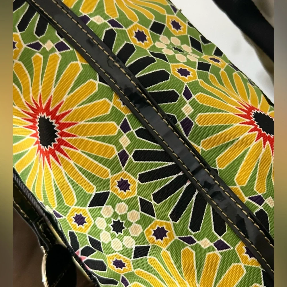 Franco Sarto Vibrant Floral Tote - Black, Yellow, Green *NWOT - Picture 11 of 16